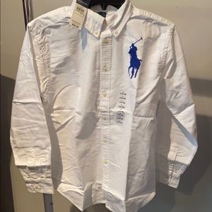 Boys Polo Oxford with large pony